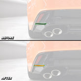 Rear Bumper Side Accent Pin-stripe Pre-cut Overlay for 2021-2025 Lexus IS300 IS350 IS500